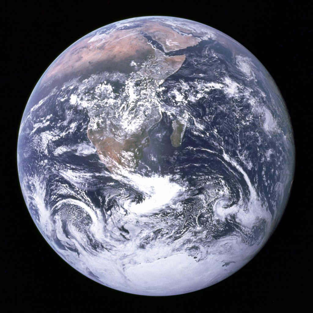 Photograph of Earth from space