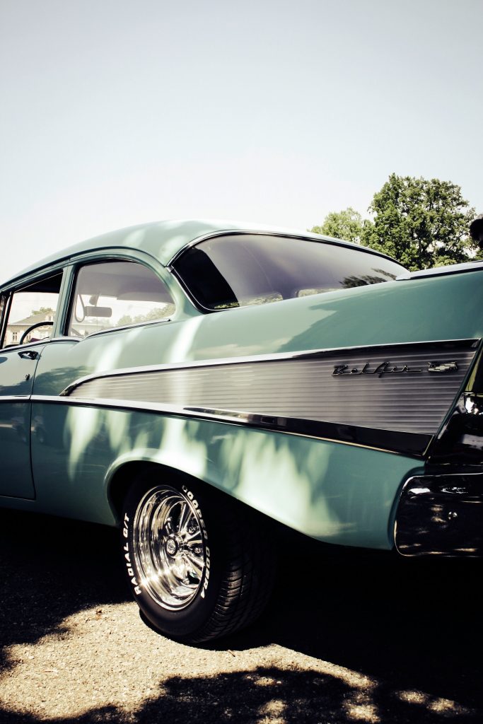 A Bel Air automobile.