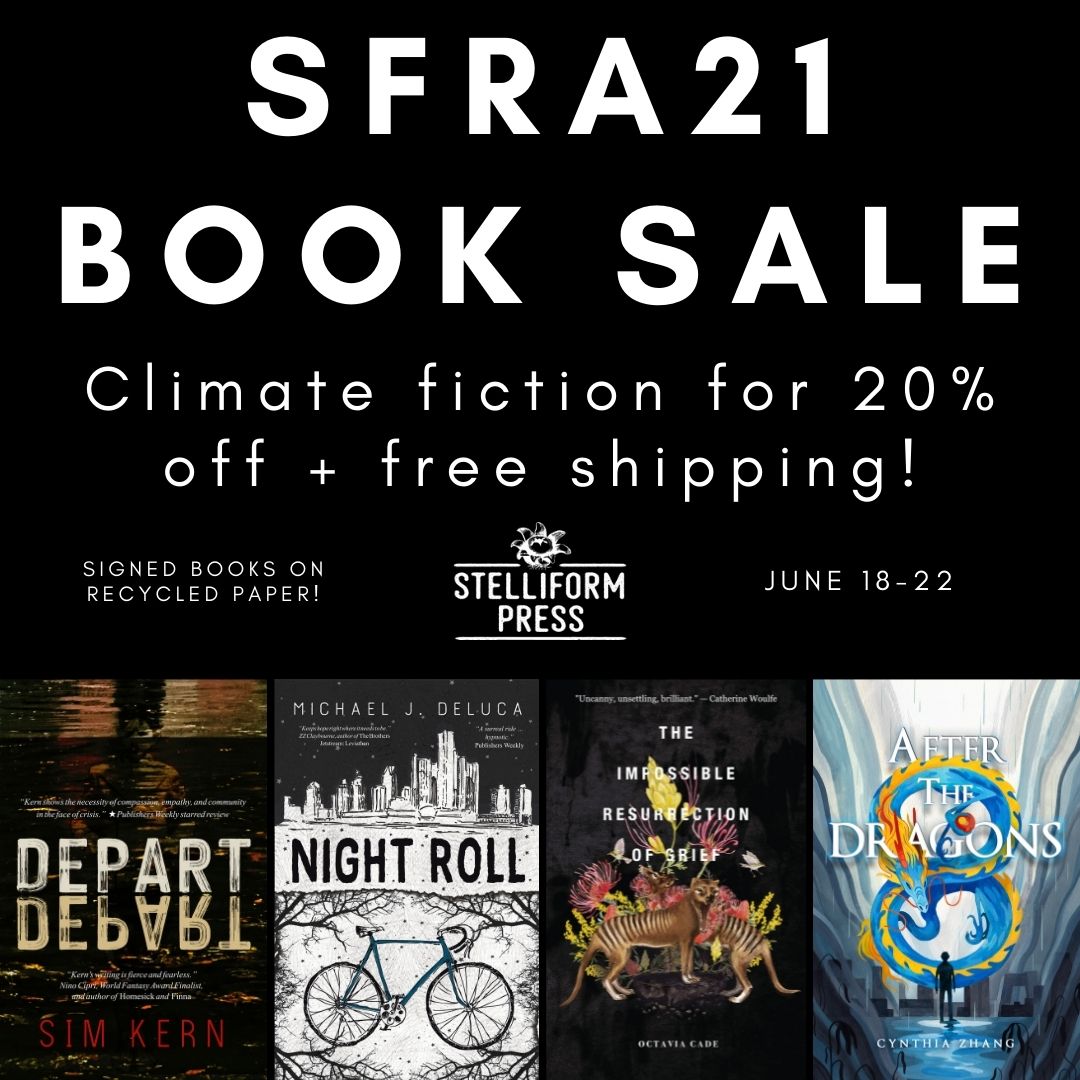 SFRA Book Sale - Climate fiction for 20% off + free shipping