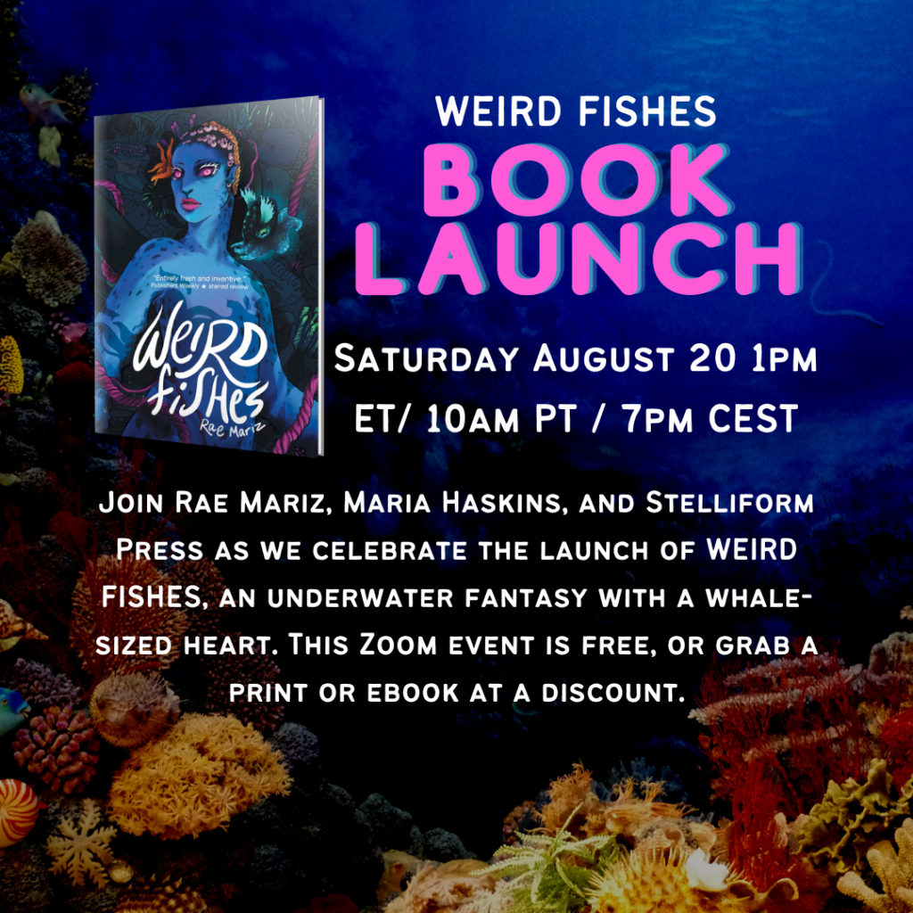 Weird Fishes Book Launch Announcement