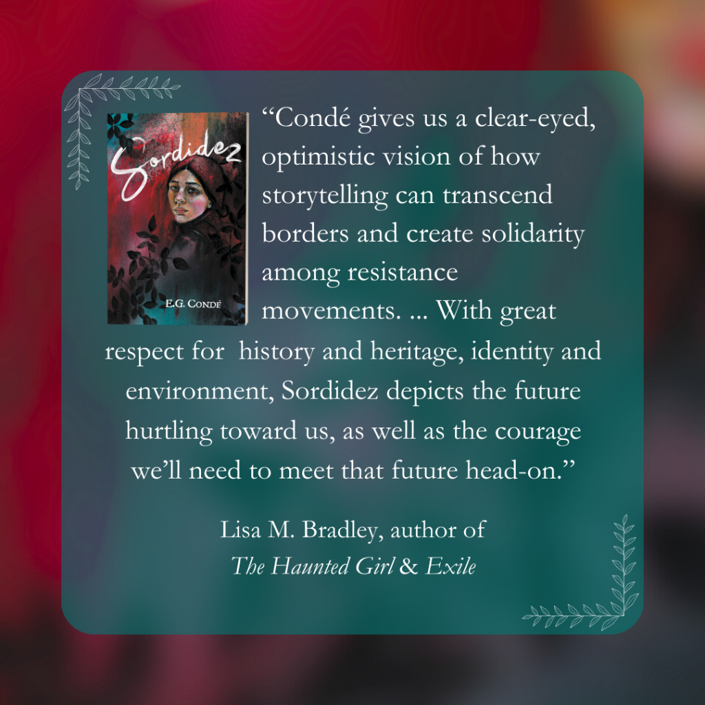 Lisa M Bradley Sordidez blurb