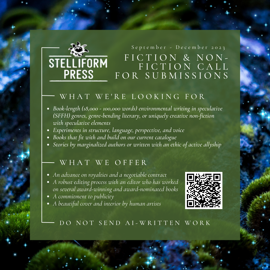 2023 Stelliform Open Submission Flyer