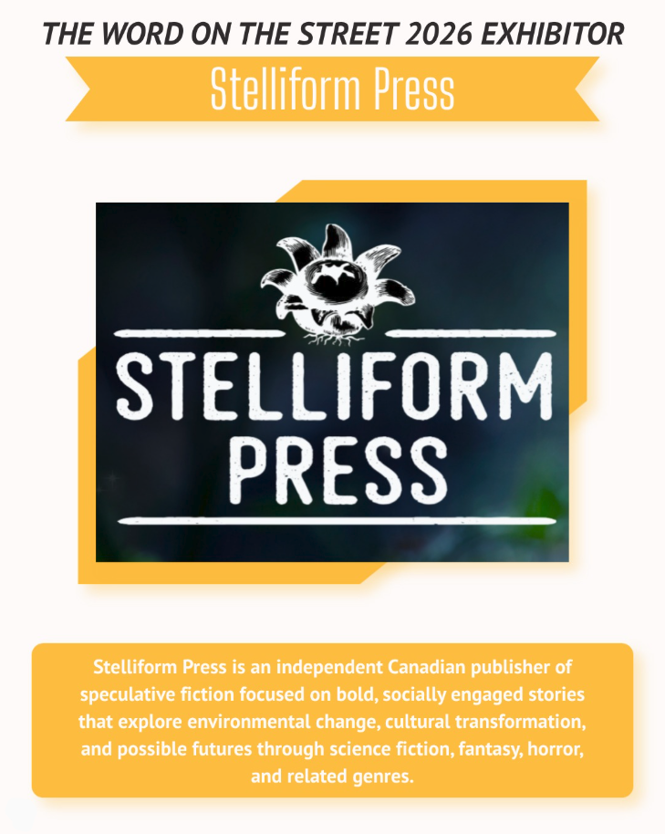 Word on the Street announcement for Stelliform Press